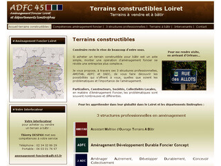 Terrains constructibles Loiret