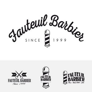 logo fauteuil barbier