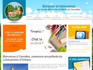 Site officiel de la mairie de Cercottes