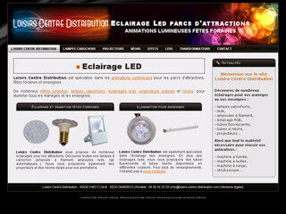 Eclairage Led parcs d'attractions