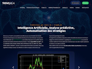 Intelligence Artificielle Marchés Financiers