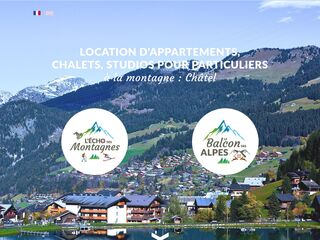 Location Chalet Châtel Ski Hiver Particulier