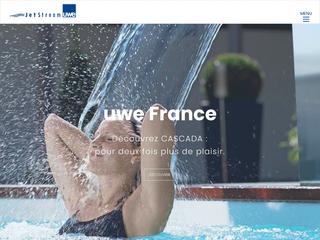 Nage à contre-courant, Massages jet d'eau, buses de massage, uwe JetStream 