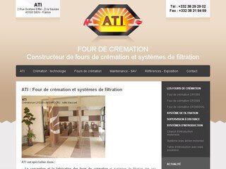 ATI, four de crémation, four crématoire, systèmes de filtration