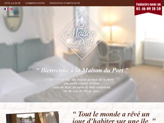 hotel du port ile de ré, hotel saint martin de ré, hotel ile de ré, chambre d'hote ile de re port