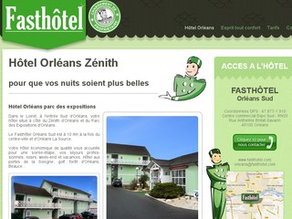 Fasthôtel Sud : hôtel proche du Zénith d'Orléans, hotel parc des expositions Orleans