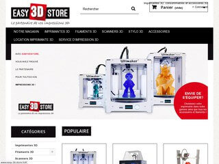 Easy 3D Store, le partenaire de vos impressions 3D