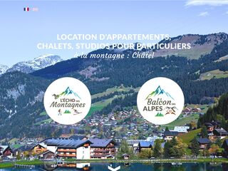 location appartement chatel particuliers, chatel rentals, chatel chalet rental, location studios chatel particuliers et groupes