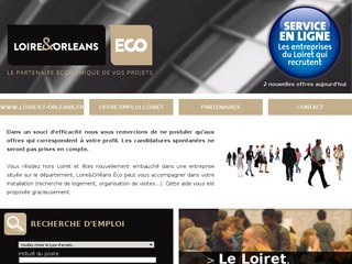 Loire&Orléans Éco, offres d'emploi sur le Loiret - 45