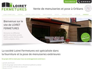 portail orleans, portail aluminium, installateur portail, volet roulant orleans